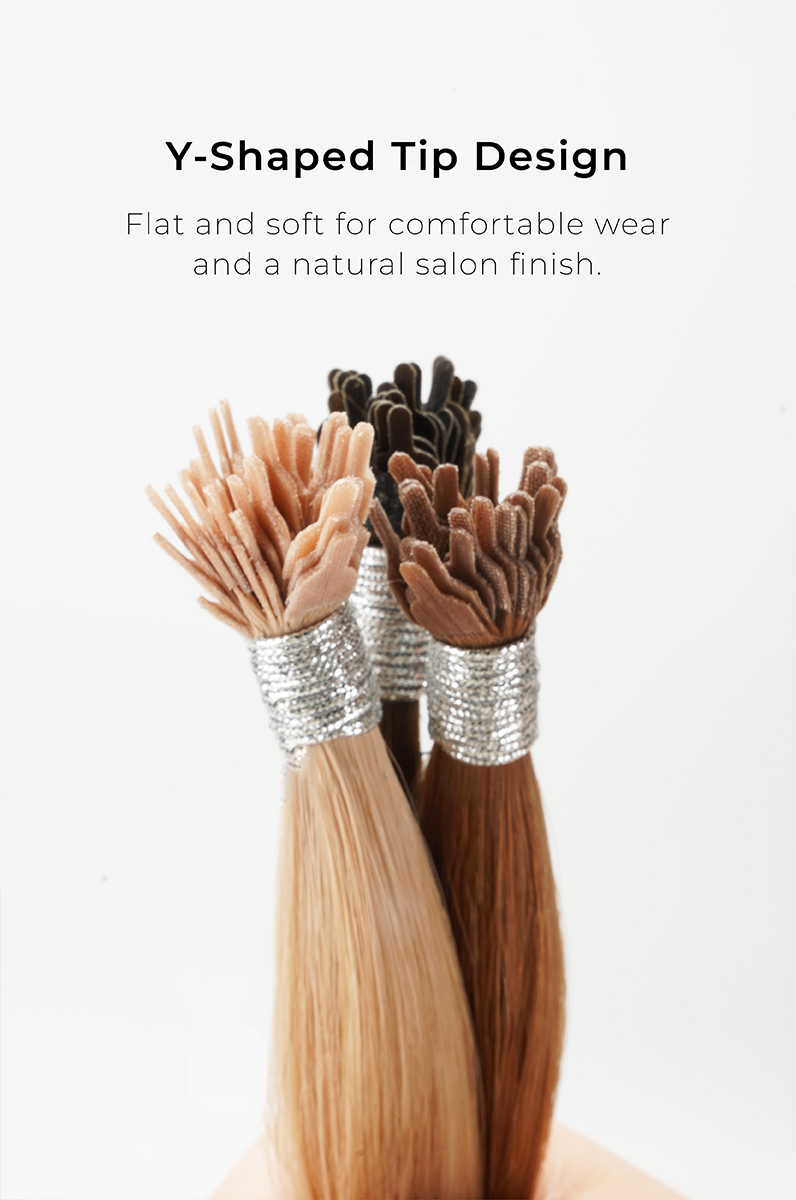 ytip hair extensions y-shaped tip design-4.webp